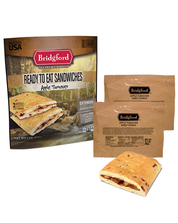 Bridgford Foods Corporation - Apple Turnover (2pk) 3 Bridgford Foods Corporation - Apple Turnover (2pk)