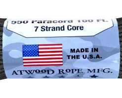 Atwood Rope MFG 550 Paracord 9 Atwood Rope MFG 550 Paracord