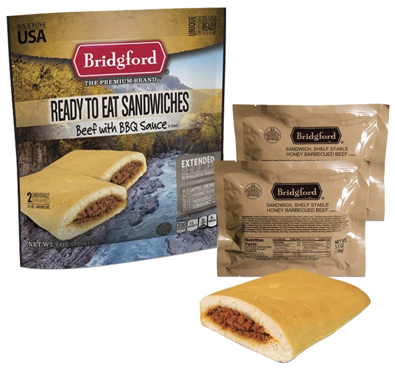 Bridgford Foods Corporation - Honey BBQ Beef (2pk) 3 Bridgford Foods Corporation - Honey BBQ Beef (2pk)