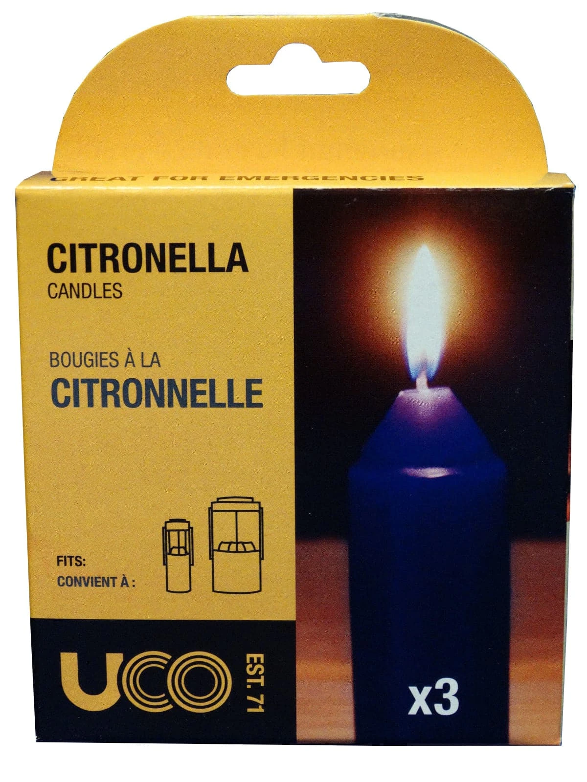 INDUSTRIAL REVOLUTIONS Citronella Candles - 3 Pack Survival Gear 4 INDUSTRIAL REVOLUTIONS Citronella Candles - 3 Pack Survival Gear