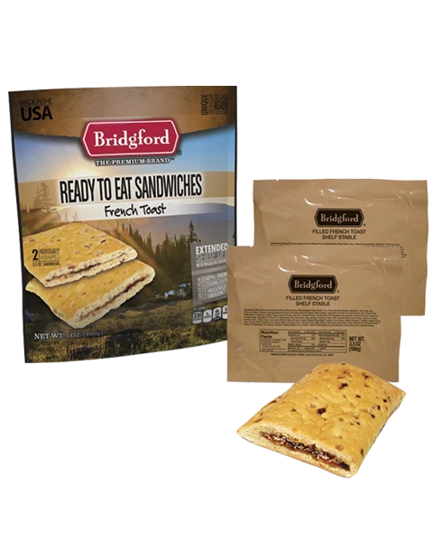 Bridgford Foods Corporation - Filled French Toast (2pk) 3 Bridgford Foods Corporation - Filled French Toast (2pk)