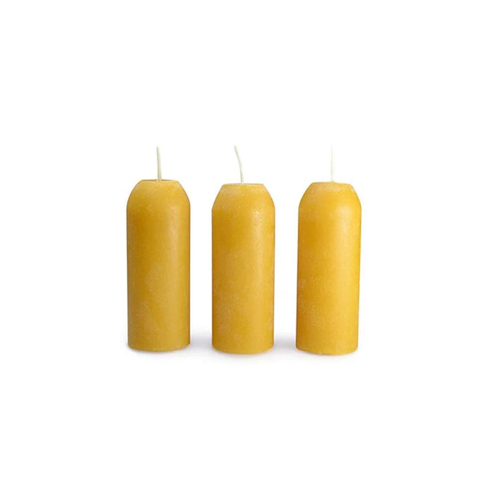 INDUSTRIAL REVOLUTIONS 100% Natural Beeswax Candles - 3 Pack 3 INDUSTRIAL REVOLUTIONS 100% Natural Beeswax Candles - 3 Pack