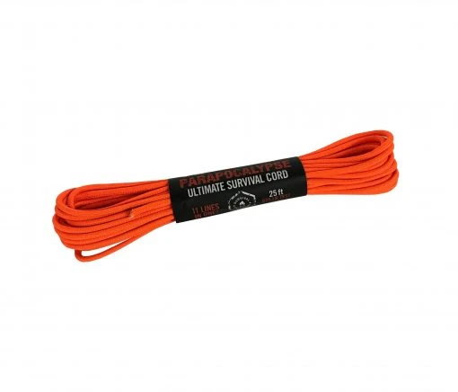 Atwood Rope MFG Parapocalypse Ultimate Survival Cord - Orange Survival Gear