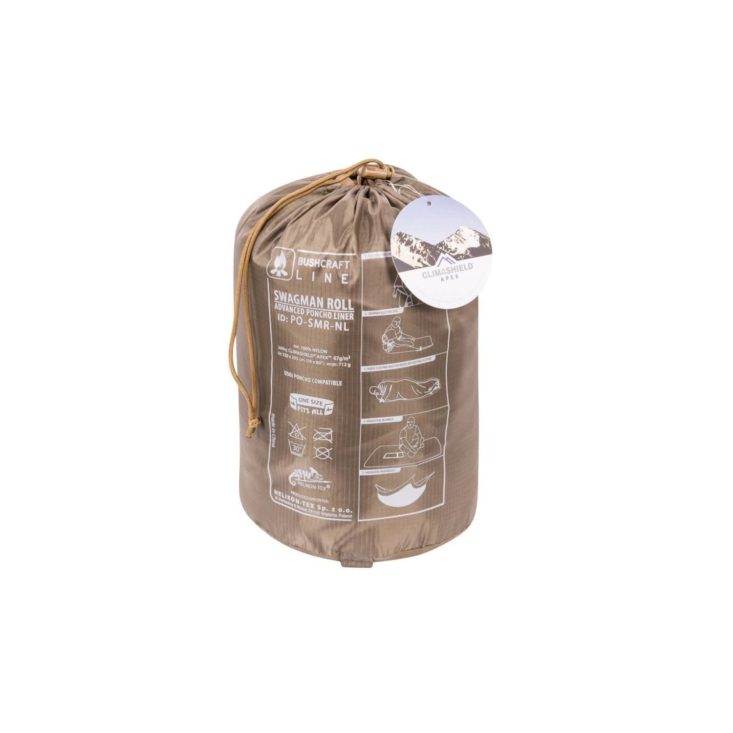 Entire M Sp. Z O.o. Survival Gear Helikon-Tex SWAGMAN ROLL Poncho 10 Entire M Sp. Z O.o. Survival Gear Helikon-Tex SWAGMAN ROLL Poncho