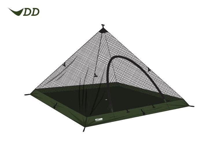 DD Hammocks Survival Gear DD SuperLight - Pyramid - Mesh Tent 4 DD Hammocks Survival Gear DD SuperLight - Pyramid - Mesh Tent