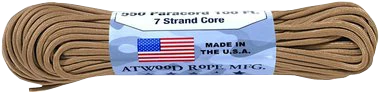 Atwood Rope MFG 550 Paracord 7 Atwood Rope MFG 550 Paracord