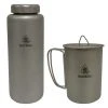 Pathfinder Branded Survival Gear 1050ml Titanium Bottle & Cup Set